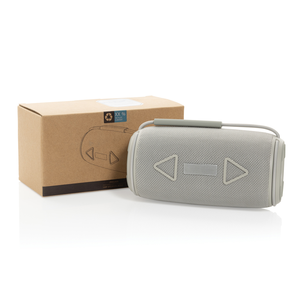XD Collection Prisma 16W Bluetooth-Lautsprecher IPX4 aus RCS rec. ABS und rPET XD Collection Prisma 16W Bluetooth-Lautsprecher IPX4 aus RCS rec. ABS und rPET
