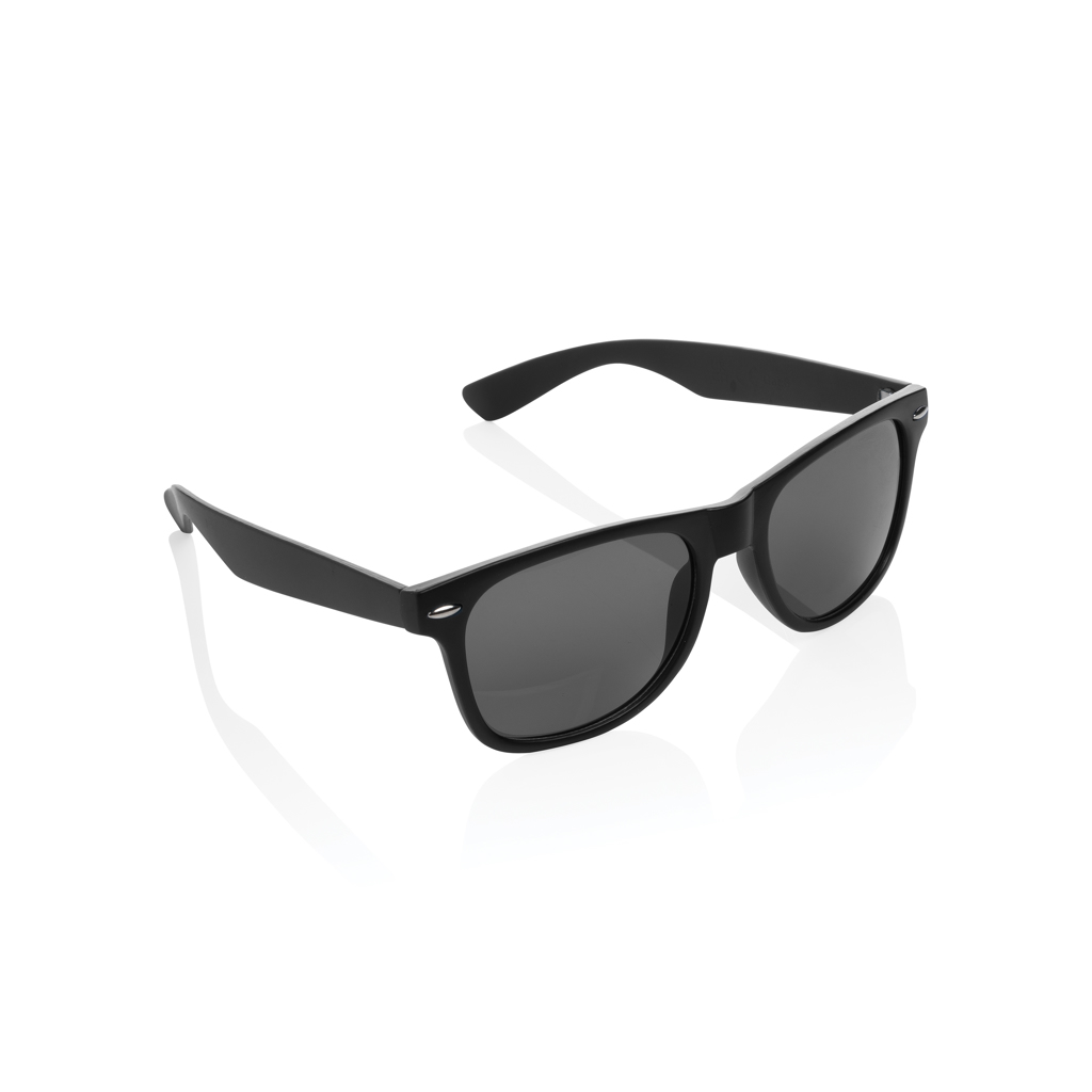 XD Collection Sonnenbrille aus 65 % recyceltem PC (GRS) – mit Tampondruck veredelbar