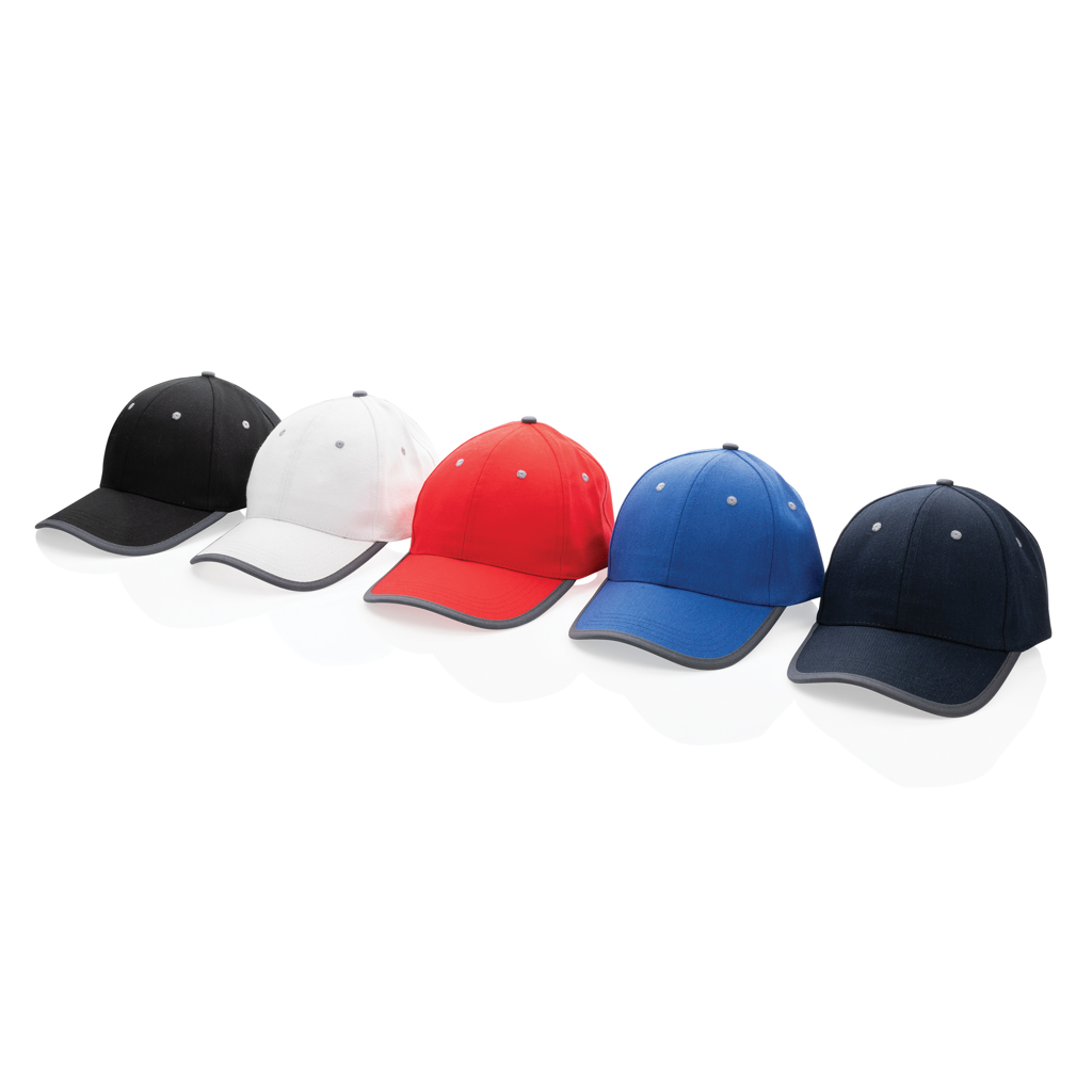 XD Collection Impact AWARE 6-Panel-Cap aus rCotton und rPET, bestickbar XD Collection Impact AWARE 6-Panel-Cap aus rCotton und rPET, bestickbar