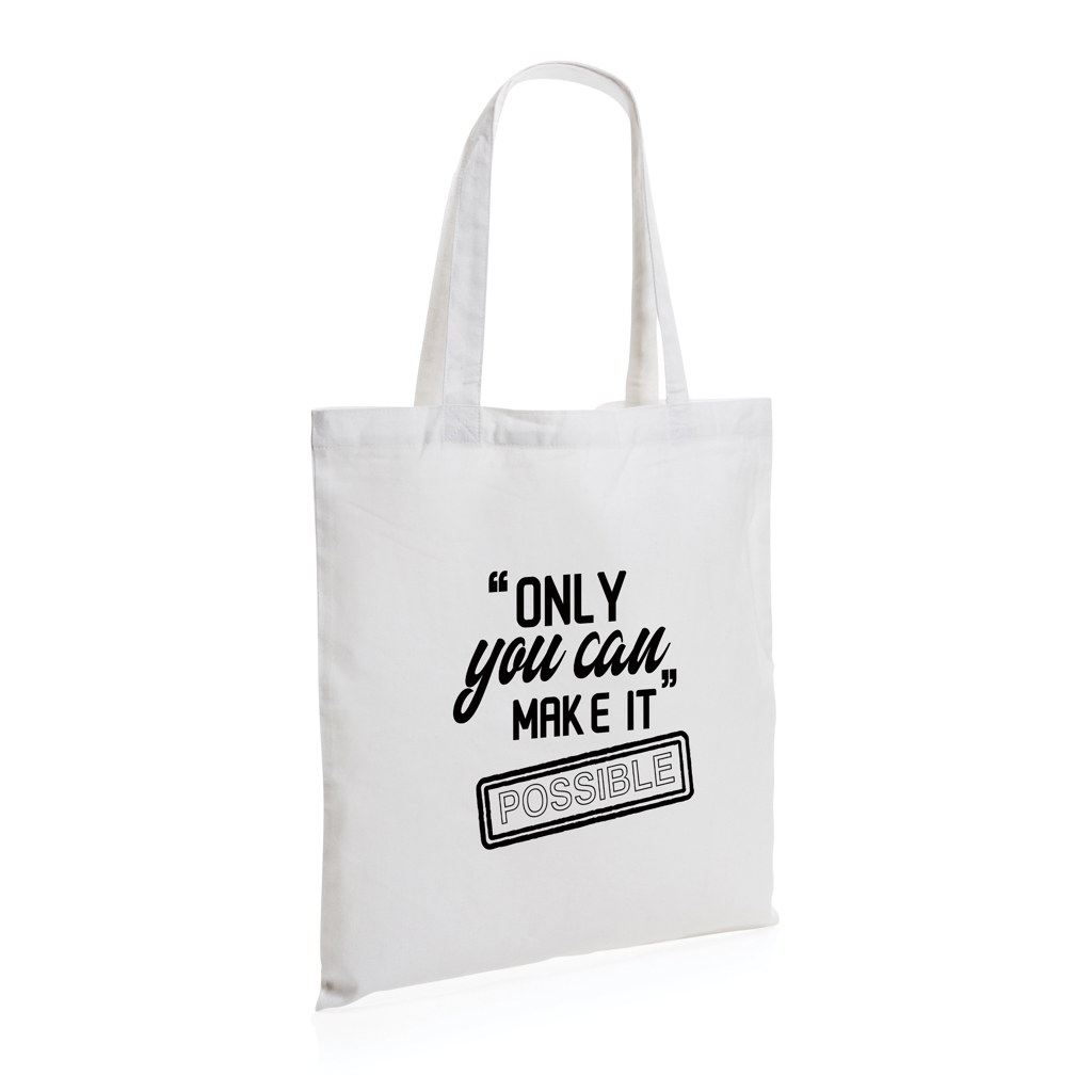 XD Collection Impact AWARE Baumwolltasche 145g, 70 % rCotton + 30 % rPET, bedruckbar XD Collection Impact AWARE Baumwolltasche 145g, 70 % rCotton + 30 % rPET, bedruckbar