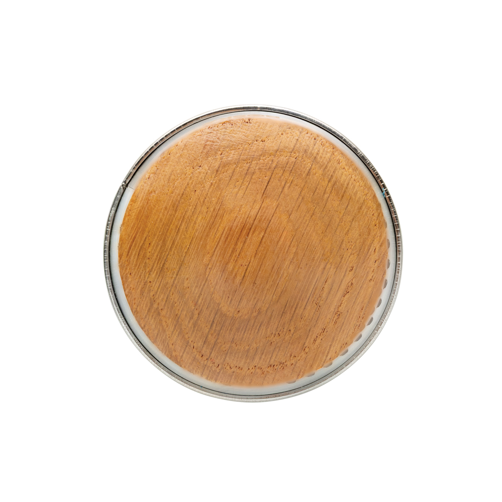 Boska Tischreibe Oslo+ aus Edelstahl und Holz mit Logo-Gravur