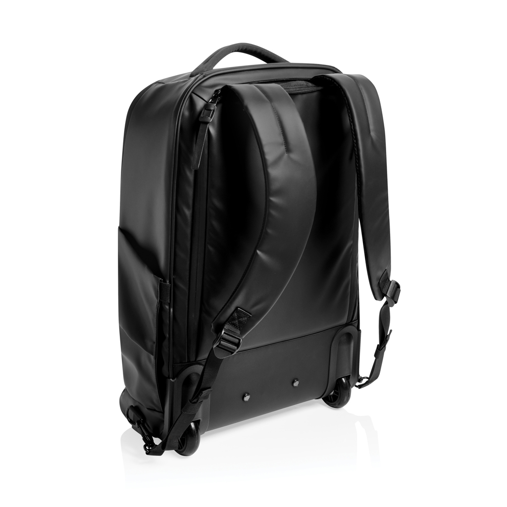 Swiss Peak OSLO RCS Rollrucksack im Handgepäckformat, 16-Zoll-Laptophülle, mit Logo bedruckbar Swiss Peak OSLO RCS Rollrucksack im Handgepäckformat, 16-Zoll-Laptophülle, mit Logo bedruckbar