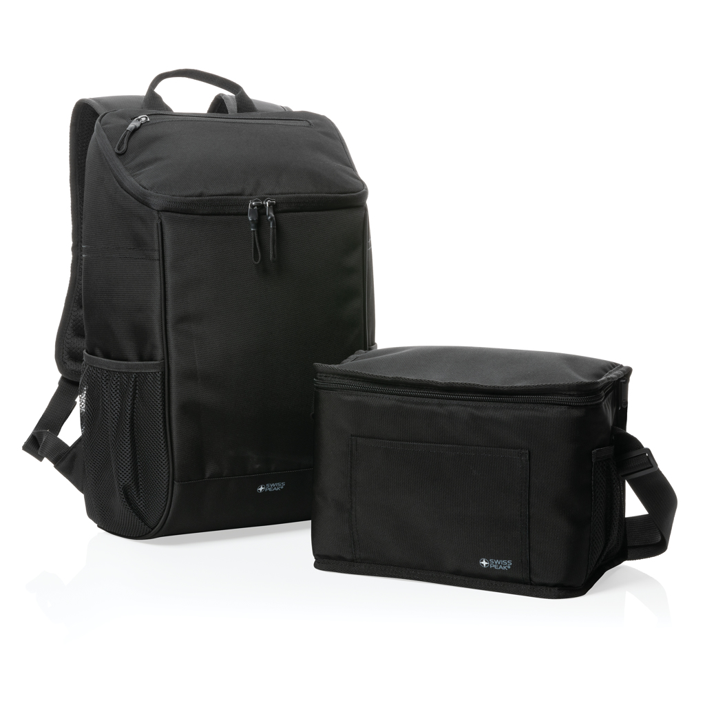 Swiss Peak AWARE 1200D Deluxe Kühlrucksack recycelt, bestickbar und bedruckbar Swiss Peak AWARE 1200D Deluxe Kühlrucksack recycelt, bestickbar und bedruckbar