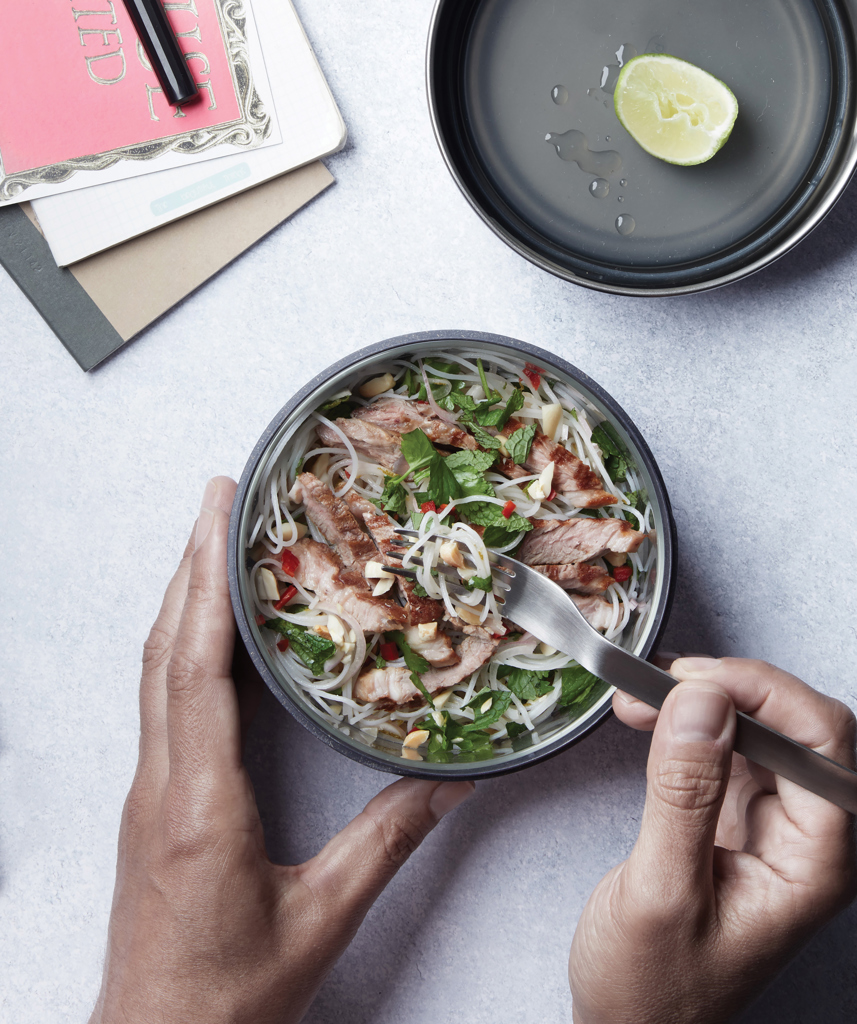 Black+Blum Glass Lunch Bowl 750 ml mit Logo bedrucken