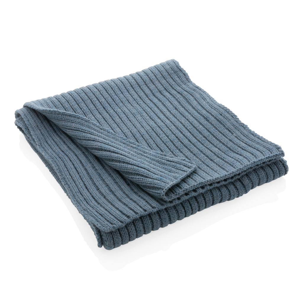 XD Collection Impact AWARE Polylana Strickschal 180x25 cm — bestickbar