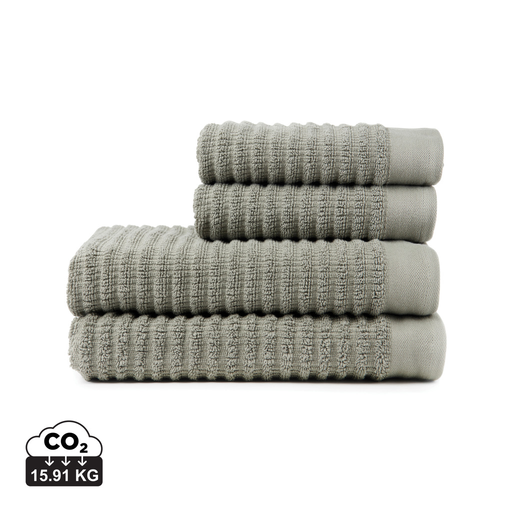 VINGA Landro Handtuch-Set 4-teilig, 500 g/m² Baumwolle, OEKO-TEX, bestickbar VINGA Landro Handtuch-Set 4-teilig, 500 g/m² Baumwolle, OEKO-TEX, bestickbar