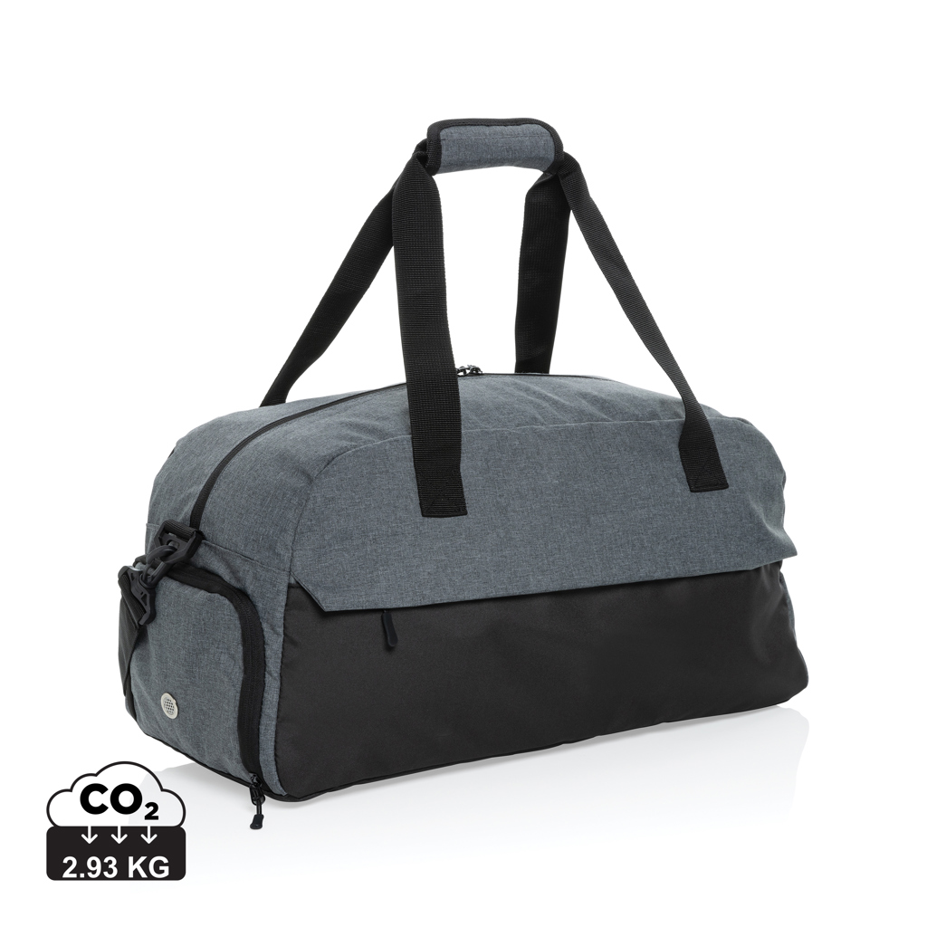 Kazu AWARE RPET Weekend-Duffel-Bag aus 100 % recyceltem PET, 5 Farben, mit Logo veredelbar Kazu AWARE RPET Weekend-Duffel-Bag aus 100 % recyceltem PET, 5 Farben, mit Logo veredelbar