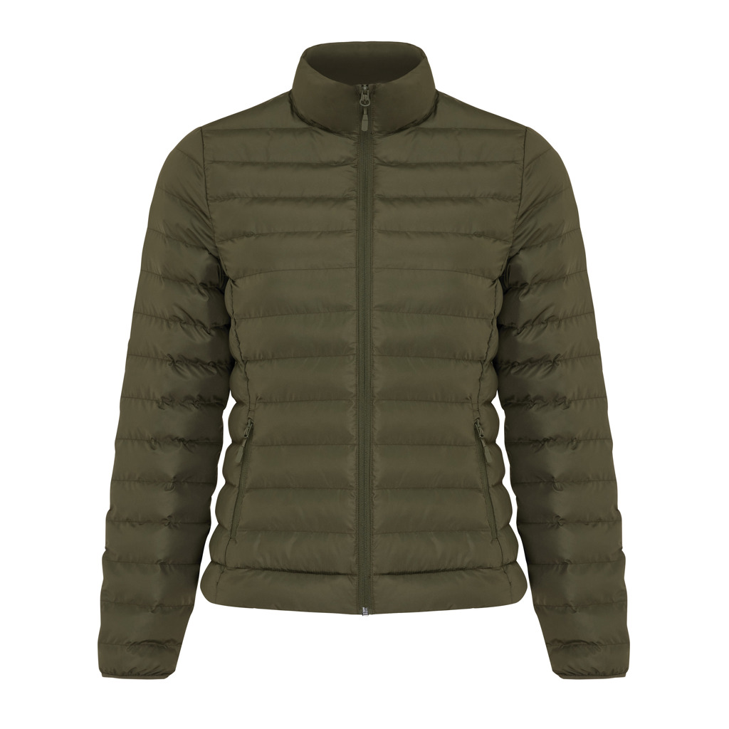 IQONIQ Maiko Damen Steppjacke aus 100% recyceltem Polyester – Werbeartikel mit Logo-Veredelung