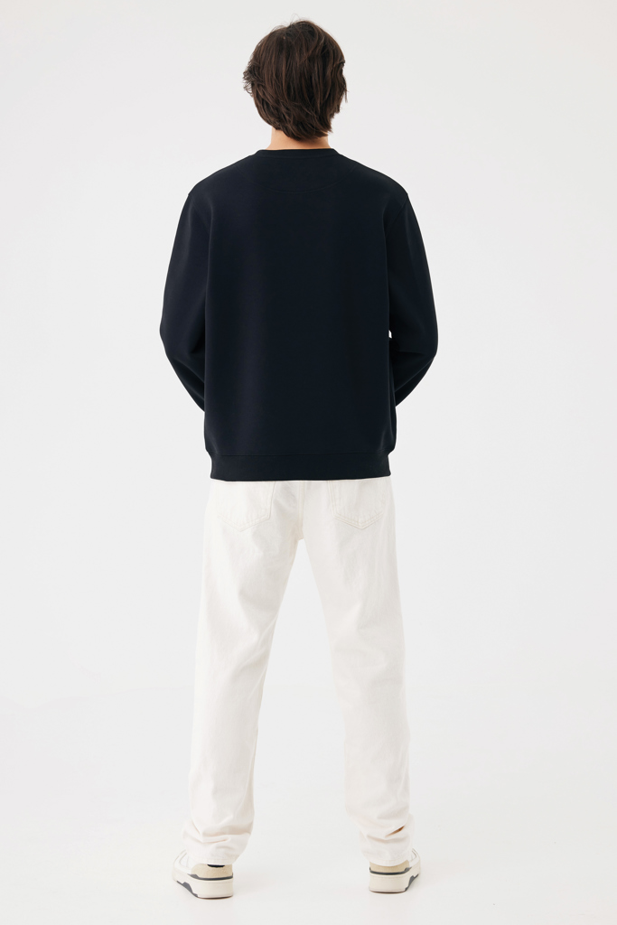 IQONIQ Torla Rundhals-Pullover aus Baumwolle, 340 g/m², bedruck- und bestickbar