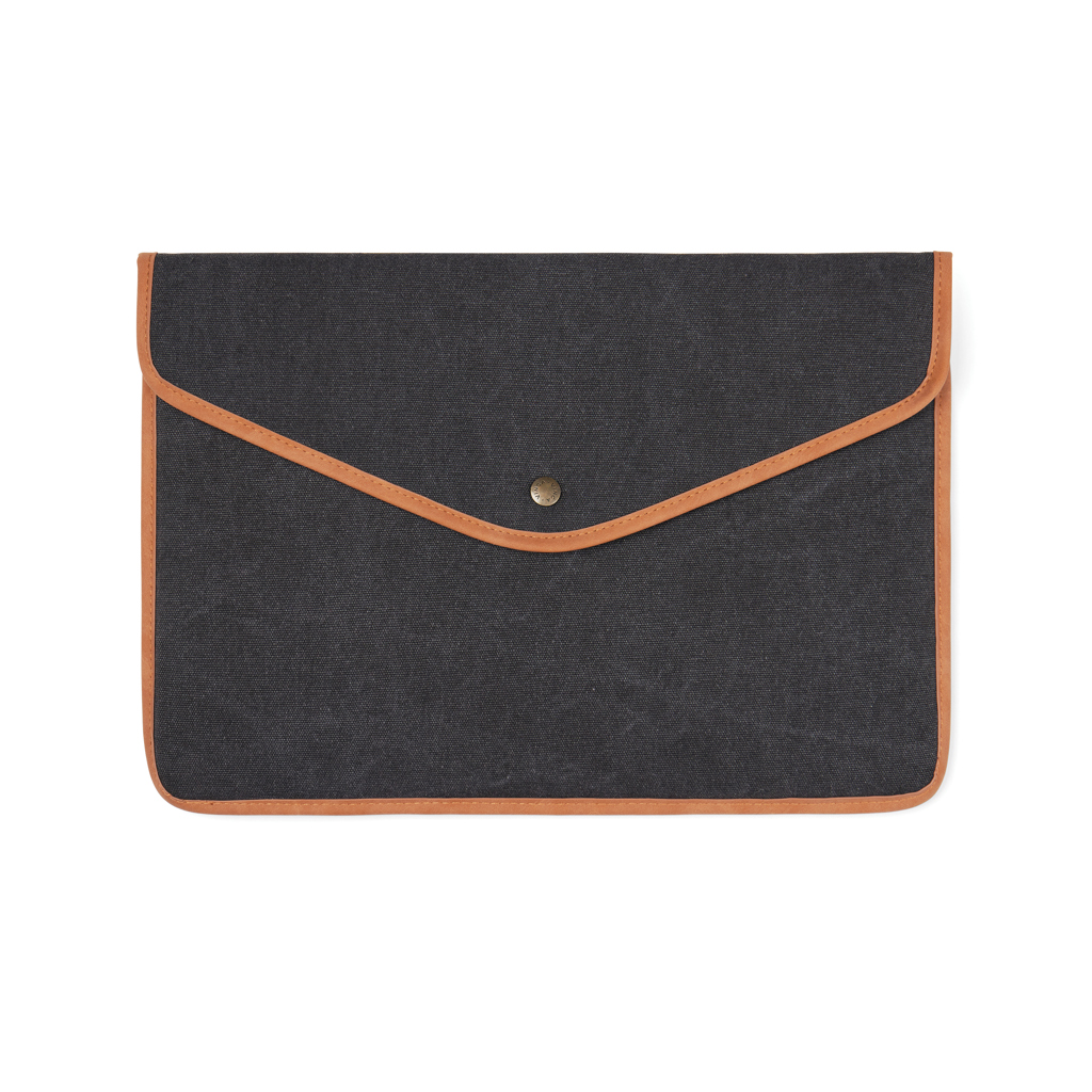 VINGA Bosler Laptop-Tasche 14 Zoll aus GRS-recyceltem Canvas, bedruckbar