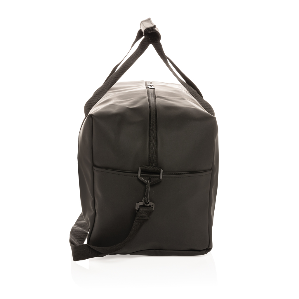 XD Collection Wochenendtasche PU schwarz mit Schuhfach 50 × 25 × 28 cm