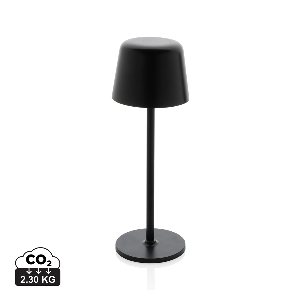 XD Collection Zenic USB-Tischleuchte aus RCS-recyceltem ABS mit Touch-Dimmer