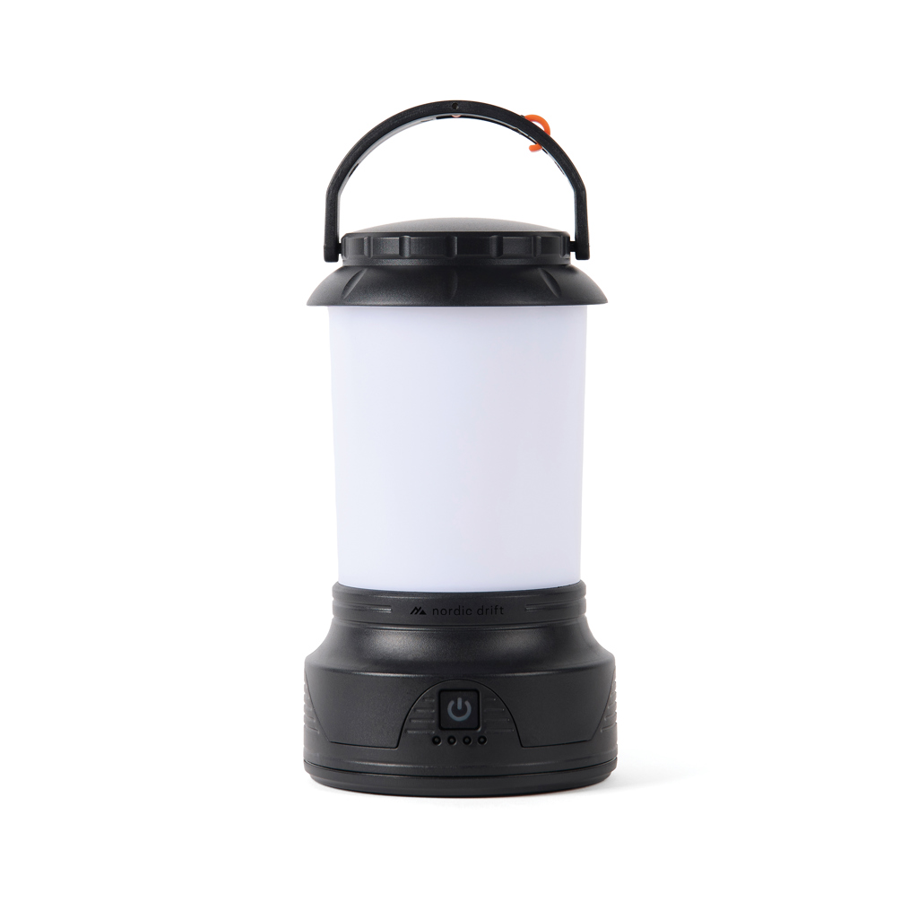 Nordic Drift Everest Bright RCS Campinglaterne mit Handkurbel – mit Logo bedruckbar