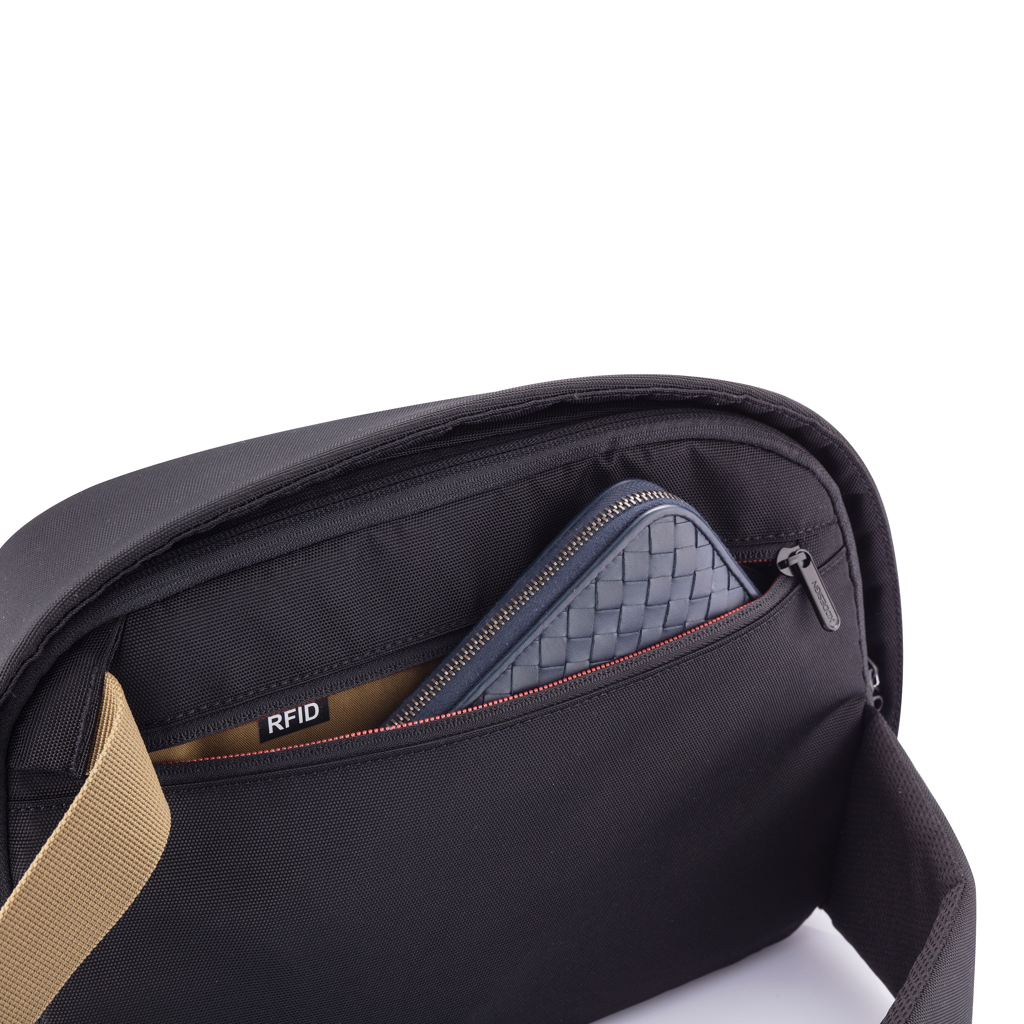 XD Design Bobby Sling Anti-Diebstahl Crossbody-Rucksack aus recyceltem PET