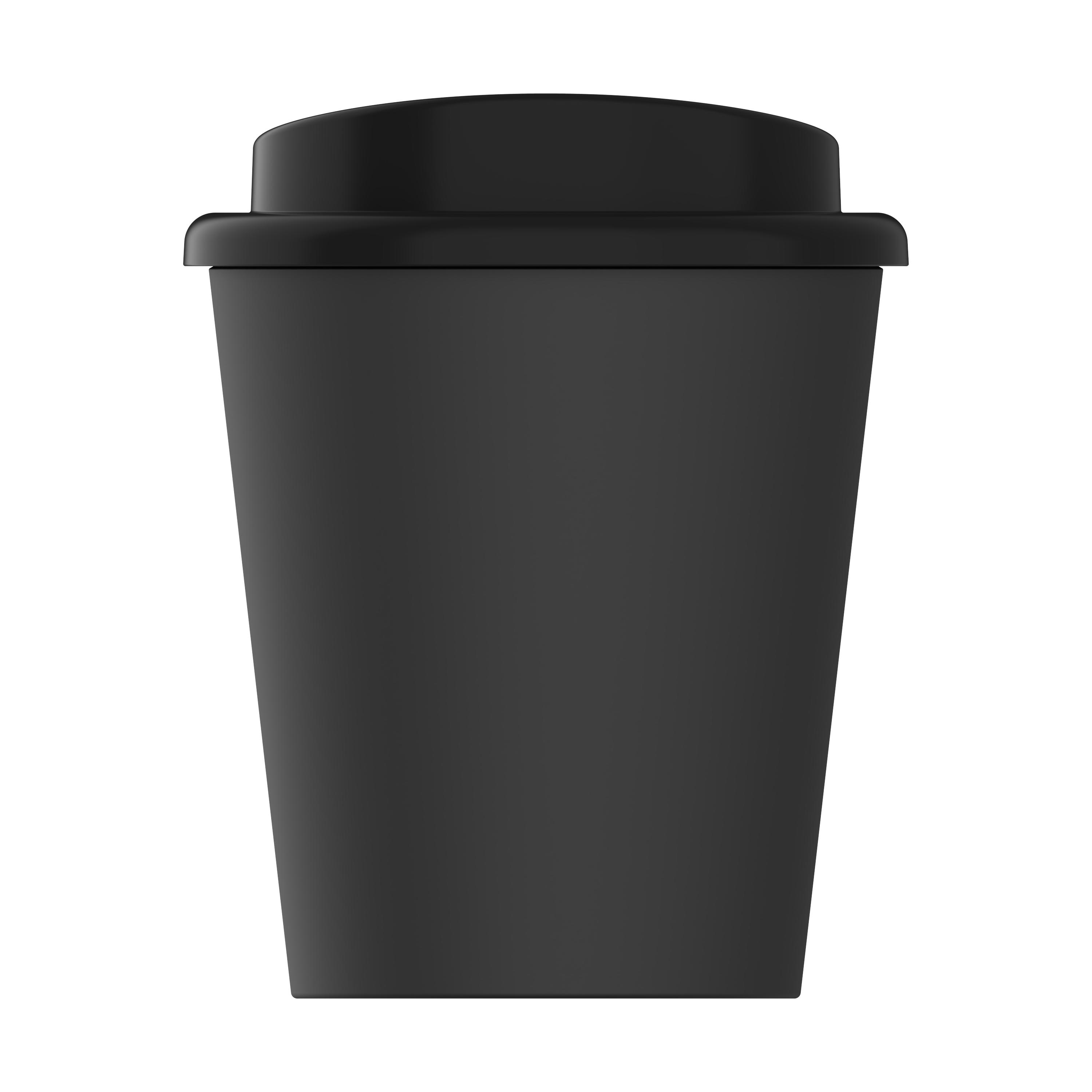 Bio-Kaffeebecher "Premium" small – TopView_Schiefer_1 Bio-Kaffeebecher "Premium" small
