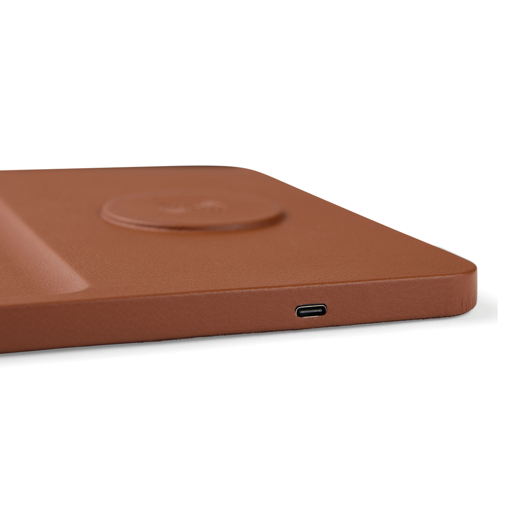 VINGA Timo Wireless Charger 15W mit Ablage aus recyceltem ABS VINGA Timo Wireless Charger 15W mit Ablage aus recyceltem ABS