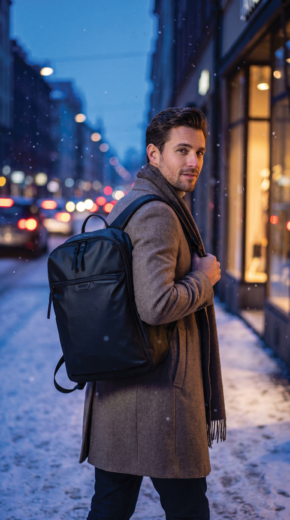 Swiss Peak OSLO RCS Everyday Laptop-Rucksack 15,6 Zoll – bedruckbar und bestickbar