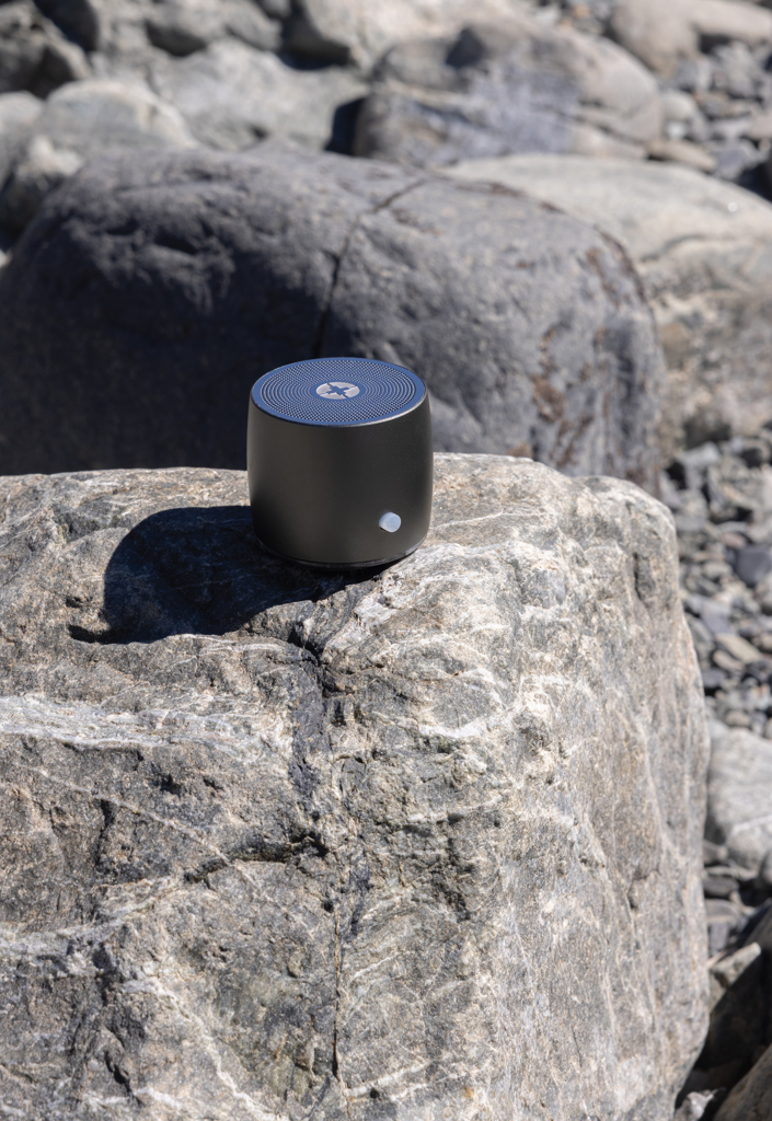 Swiss Peak 3W Bluetooth Lautsprecher aus RCS-recyceltem Aluminium Swiss Peak 3W Bluetooth Lautsprecher aus RCS-recyceltem Aluminium