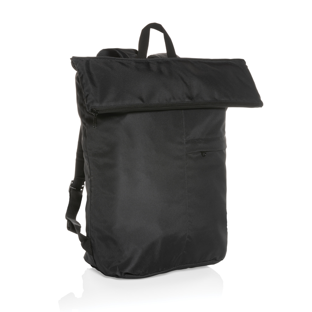 Dillon AWARE RPET faltbarer Lightweight-Rucksack mit Logo bedruckbar