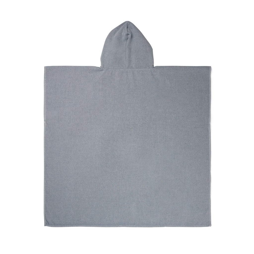VINGA Tolo Hamam Frottee Strandponcho gelb, 100 × 95 cm, OEKO-TEX