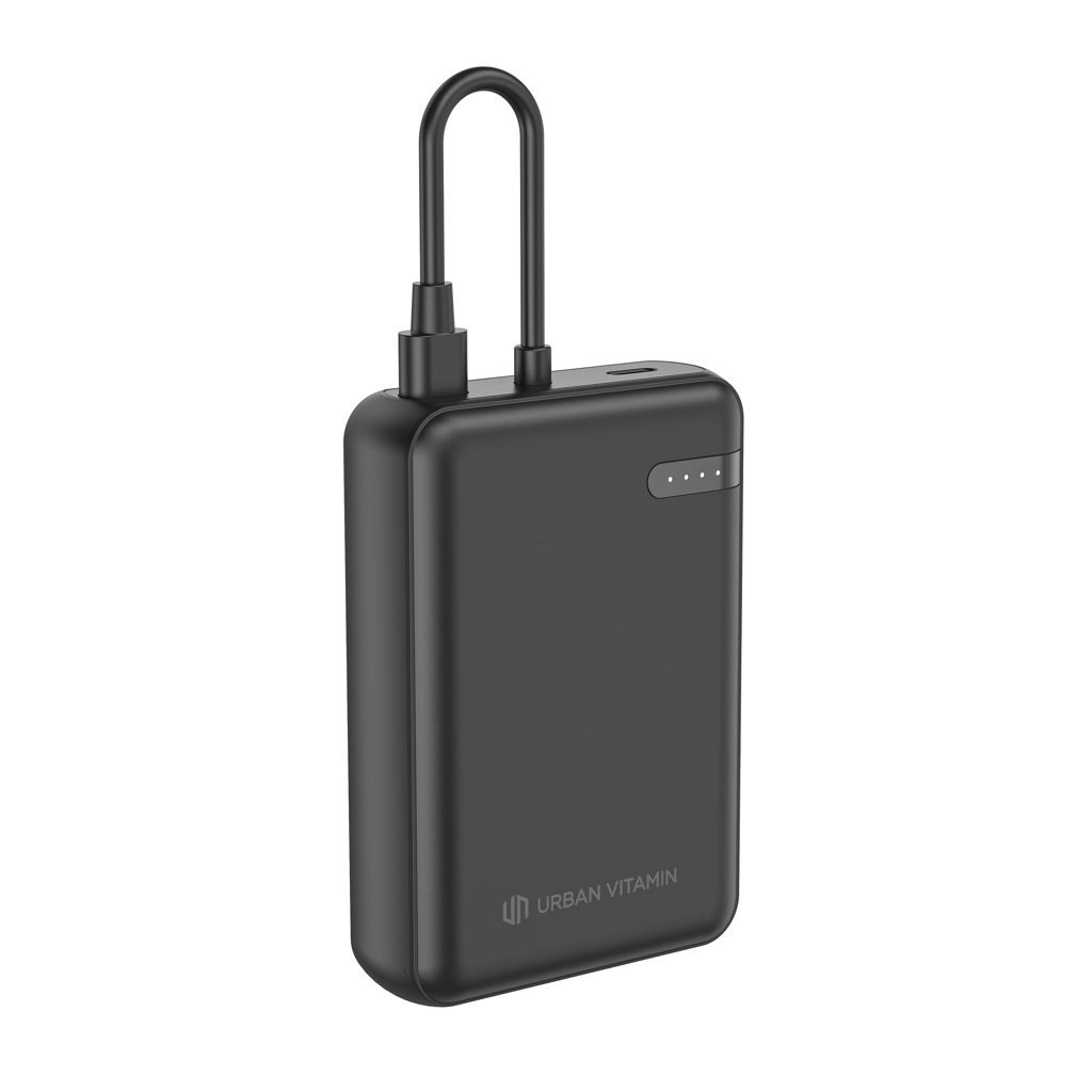 RCS-zertifizierte 10.000mAh Powerbank 20W PD – schwarz RCS-zertifizierte 10.000mAh Powerbank 20W PD – schwarz