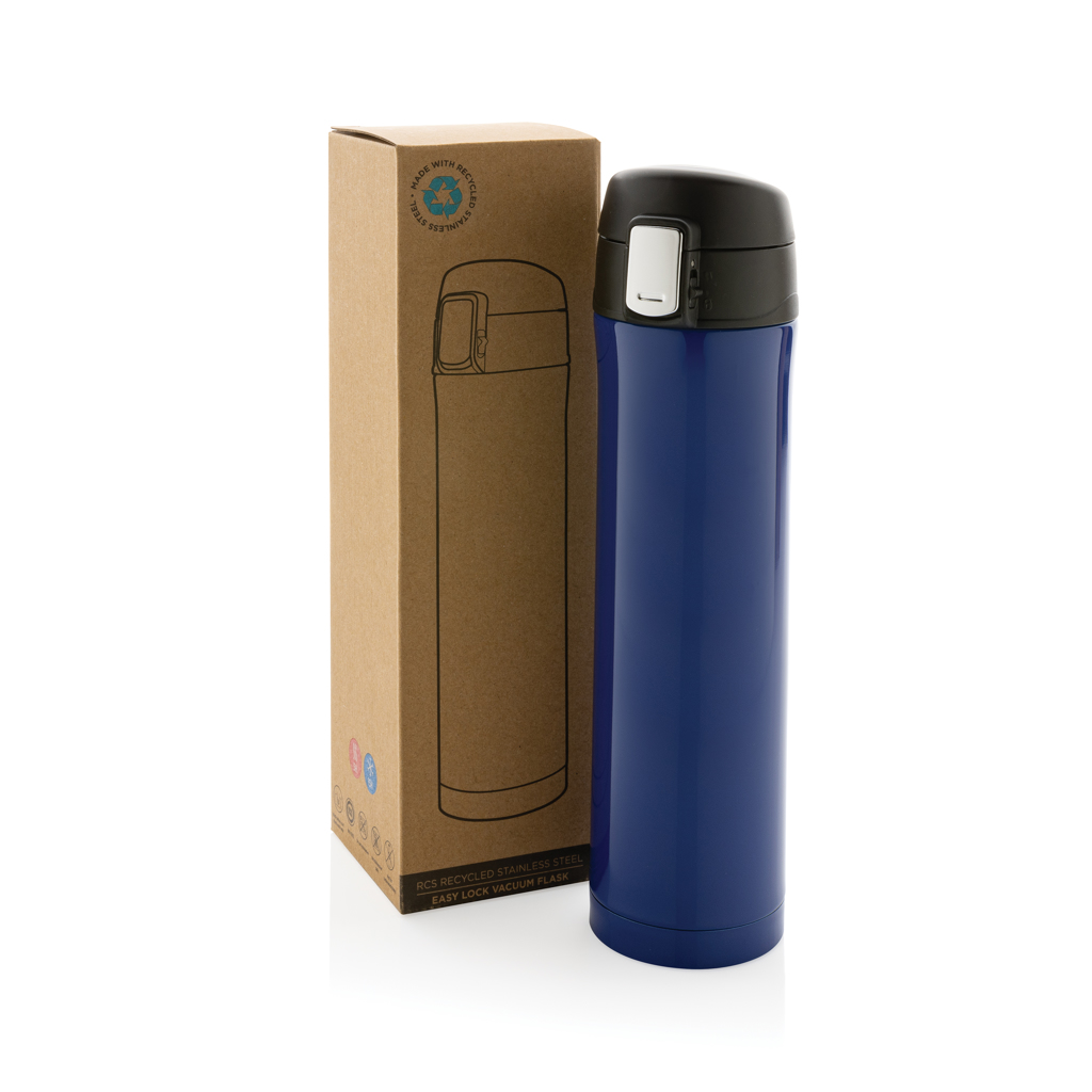 Easy Lock RCS Stahlflasche 450ml – Praktisches Werbegeschenk für Events Easy Lock RCS Stahlflasche 450ml – Praktisches Werbegeschenk für Events