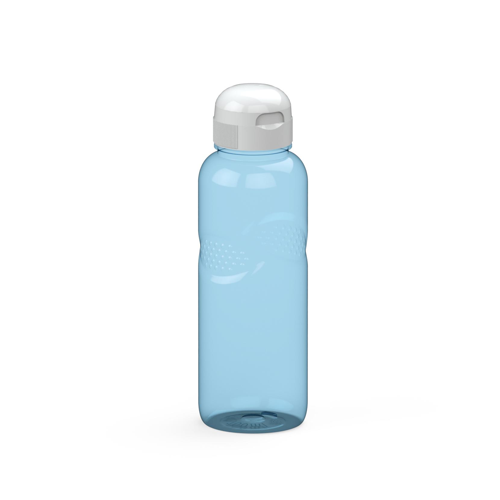 Trinkflasche Carve "Sports", 700 ml – transparent-blau