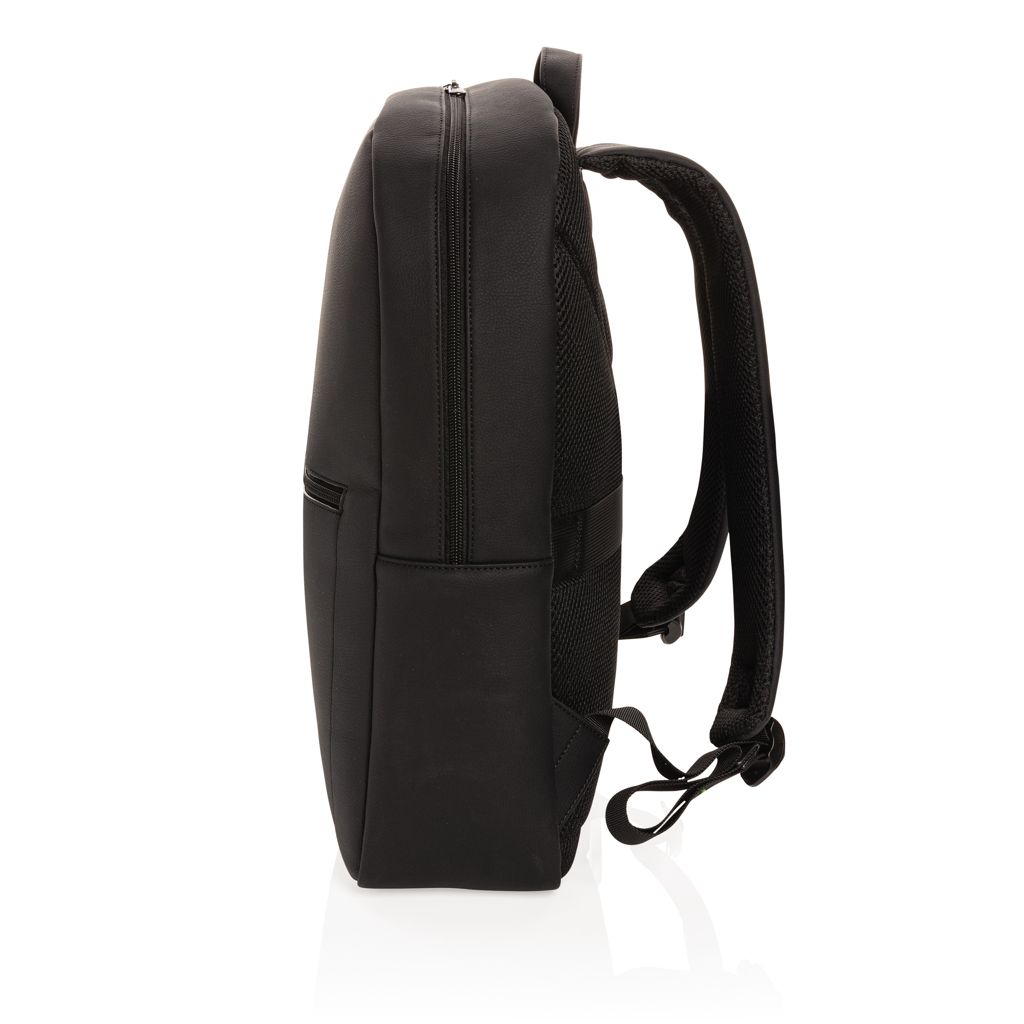 PVC-frei PU Business Laptop-Rucksack 15,6'' schwarz PVC-frei PU Business Laptop-Rucksack 15,6'' schwarz