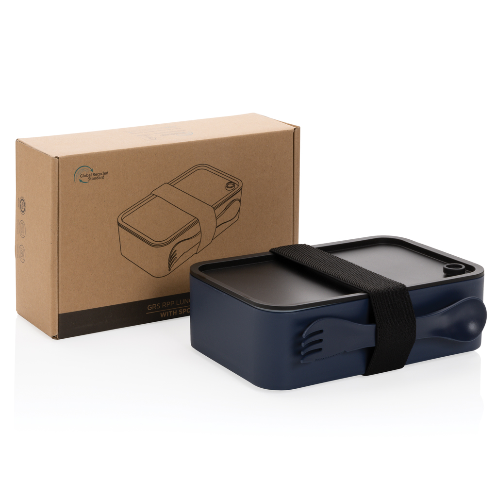 XD Collection GRS RPP Lunchbox mit Göffel 1,2 L bedruckbar