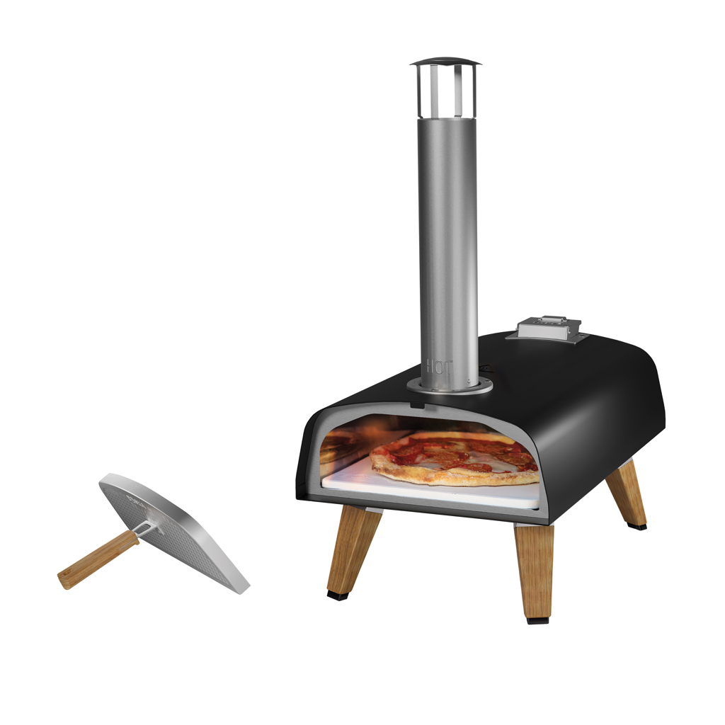 BOSKA B Corp Pizzaofen Pro Pellet Edelstahl schwarz BOSKA B Corp Pizzaofen Pro Pellet Edelstahl schwarz