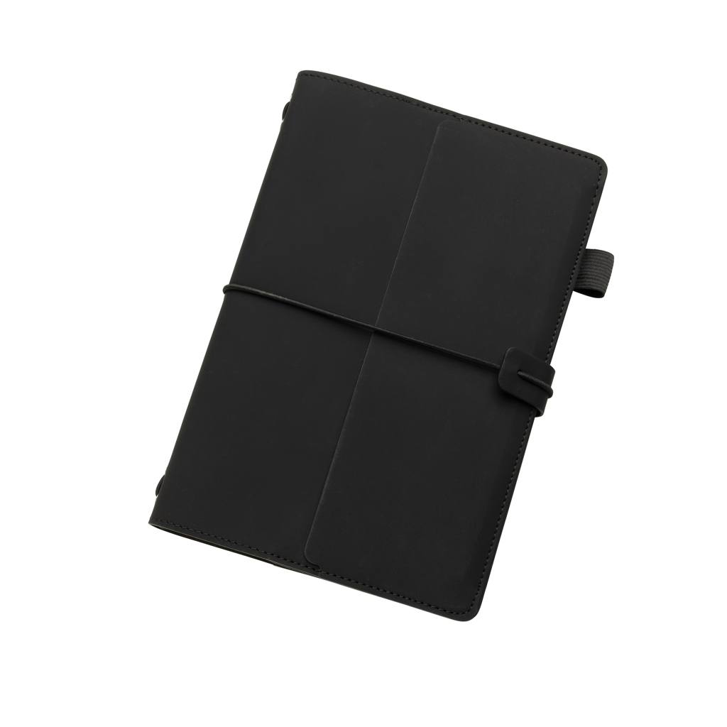 XD Collection Daily Notes Binder – nachfüllbares 3-in-1 PU-Notizbuch mit Logo