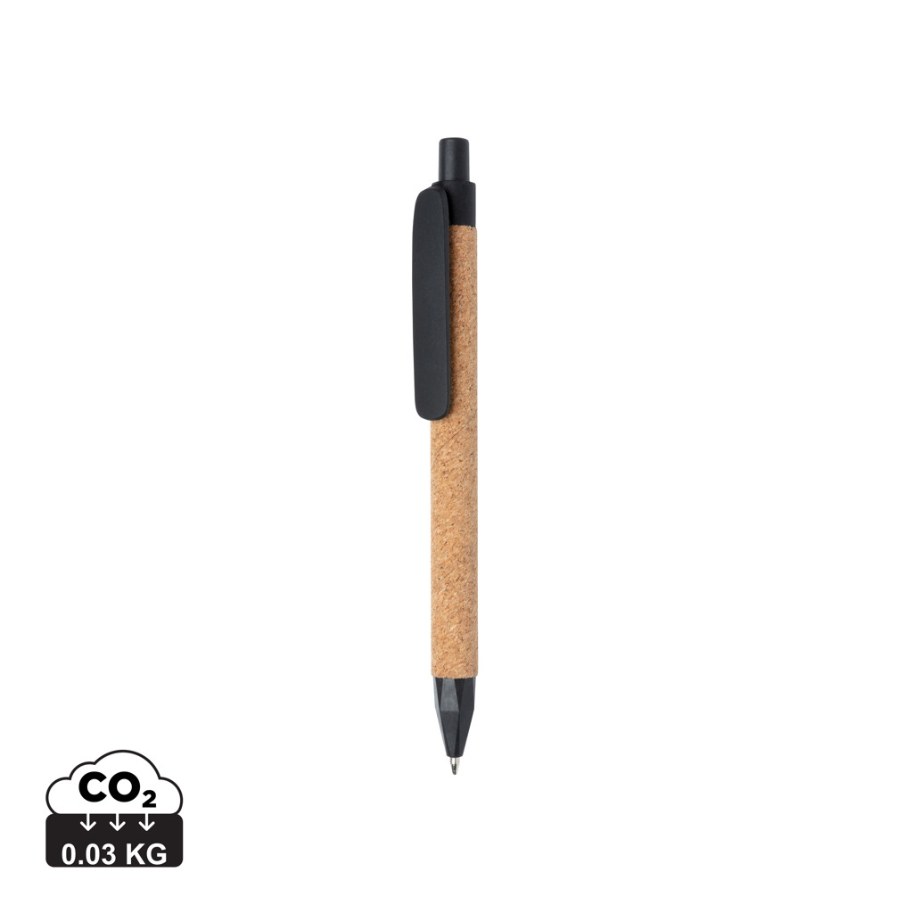 XD Collection ECO-Stift aus Kork und Weizenstroh, bedruckbar