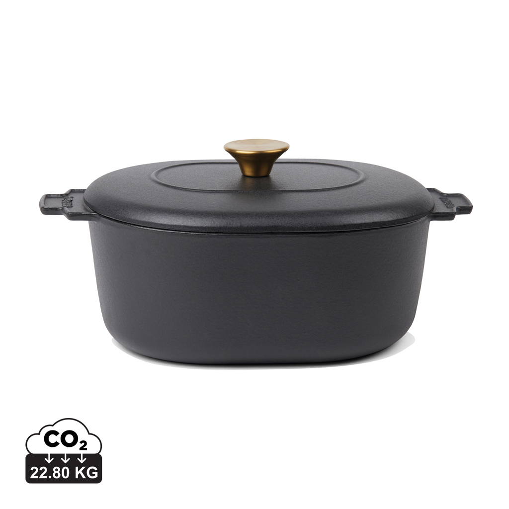 VINGA Monte Heritage Kokotte 4 L aus Gusseisen mit Emaille-Beschichtung, individuell lasergravierbar VINGA Monte Heritage Kokotte 4 L aus Gusseisen mit Emaille-Beschichtung, individuell lasergravierbar