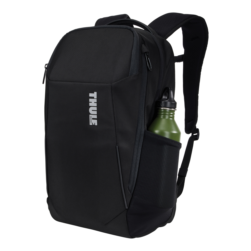 Thule Accent Laptop-Rucksack 23 L aus recyceltem PET mit Logo Thule Accent Laptop-Rucksack 23 L aus recyceltem PET mit Logo