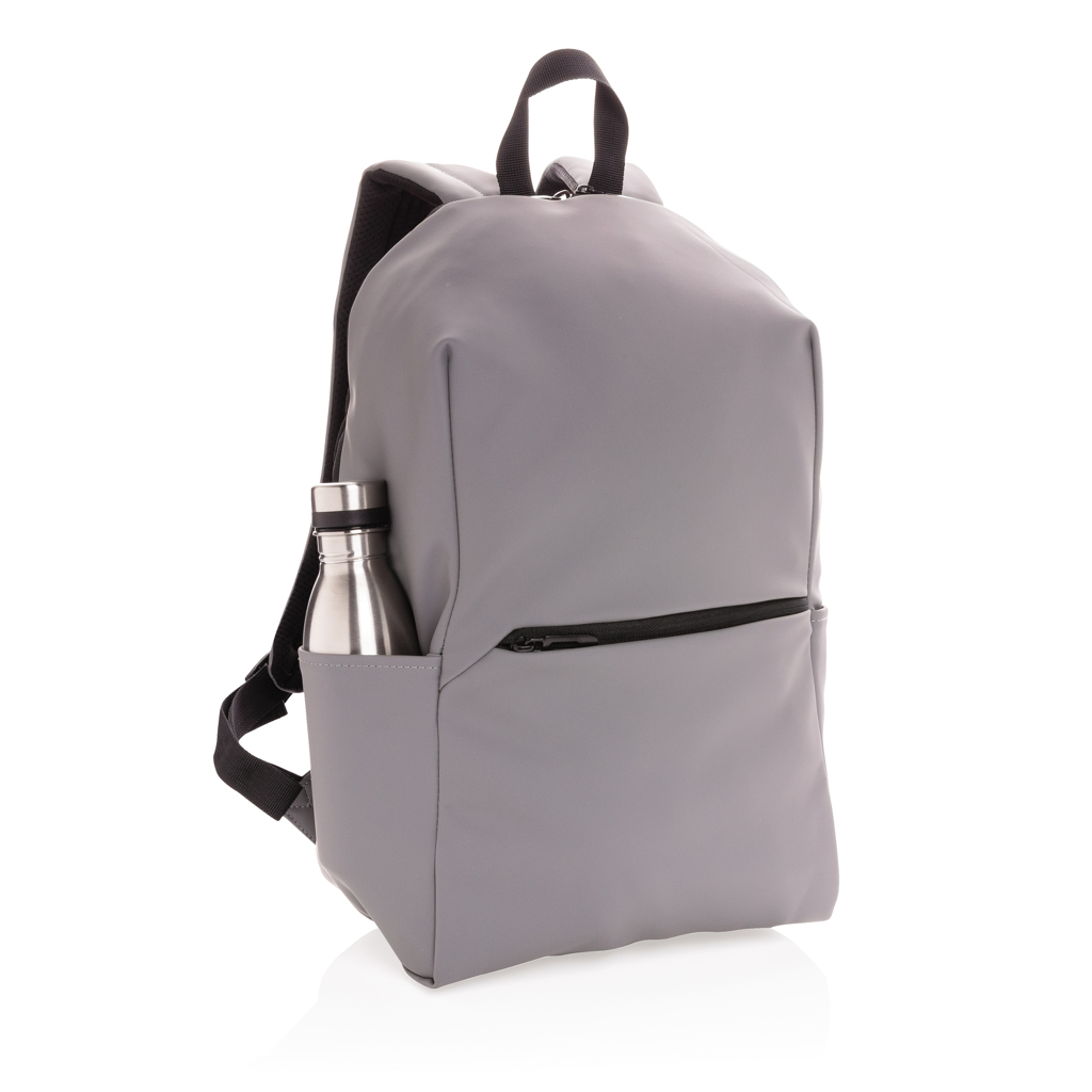 XD Collection Schicker PU Laptop-Rucksack 15,6 Zoll – bedruckbar XD Collection Schicker PU Laptop-Rucksack 15,6 Zoll – bedruckbar