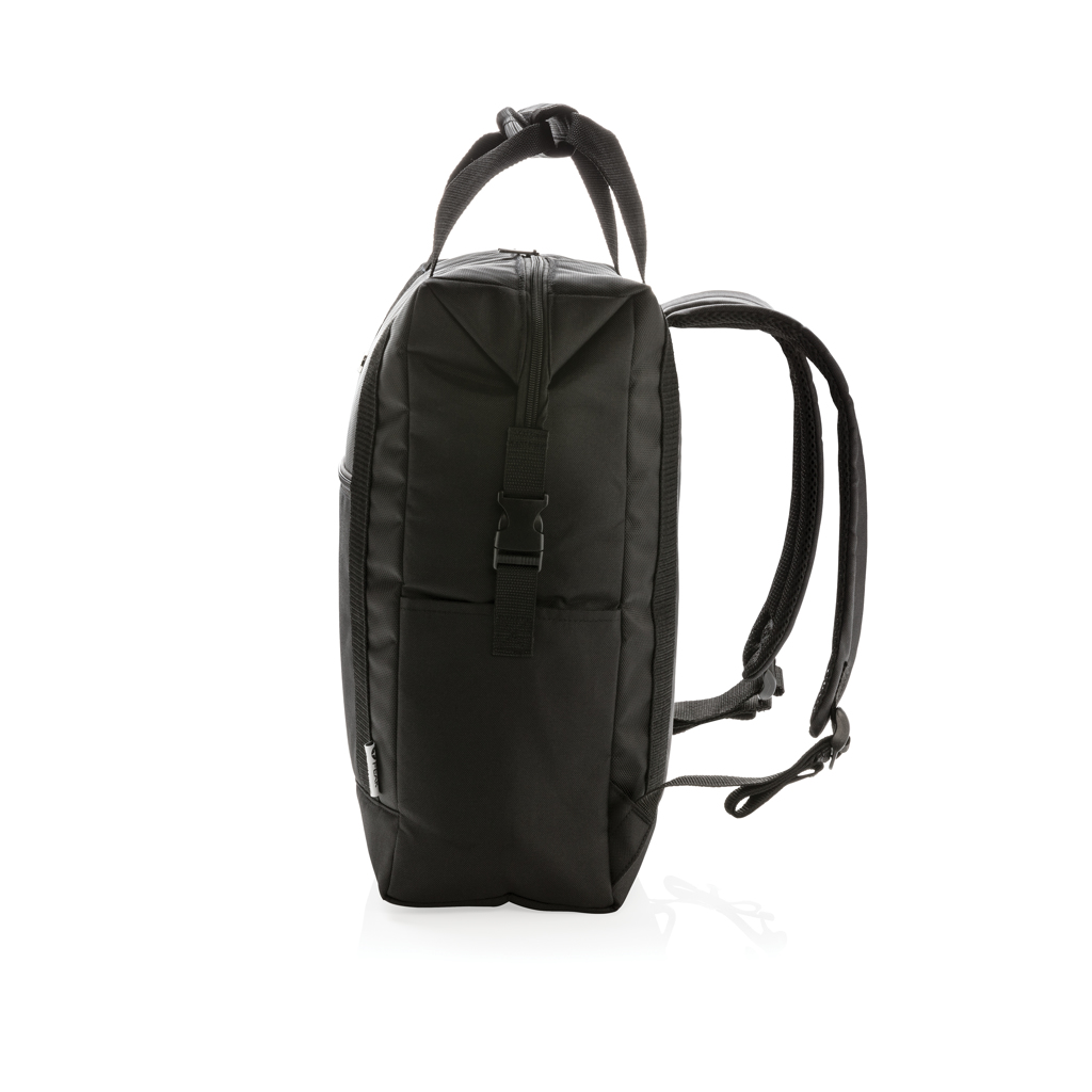 Swiss Peak XXL Kühltasche schwarz, PVC-frei, mit Logo bedruckbar Swiss Peak XXL Kühltasche schwarz, PVC-frei, mit Logo bedruckbar