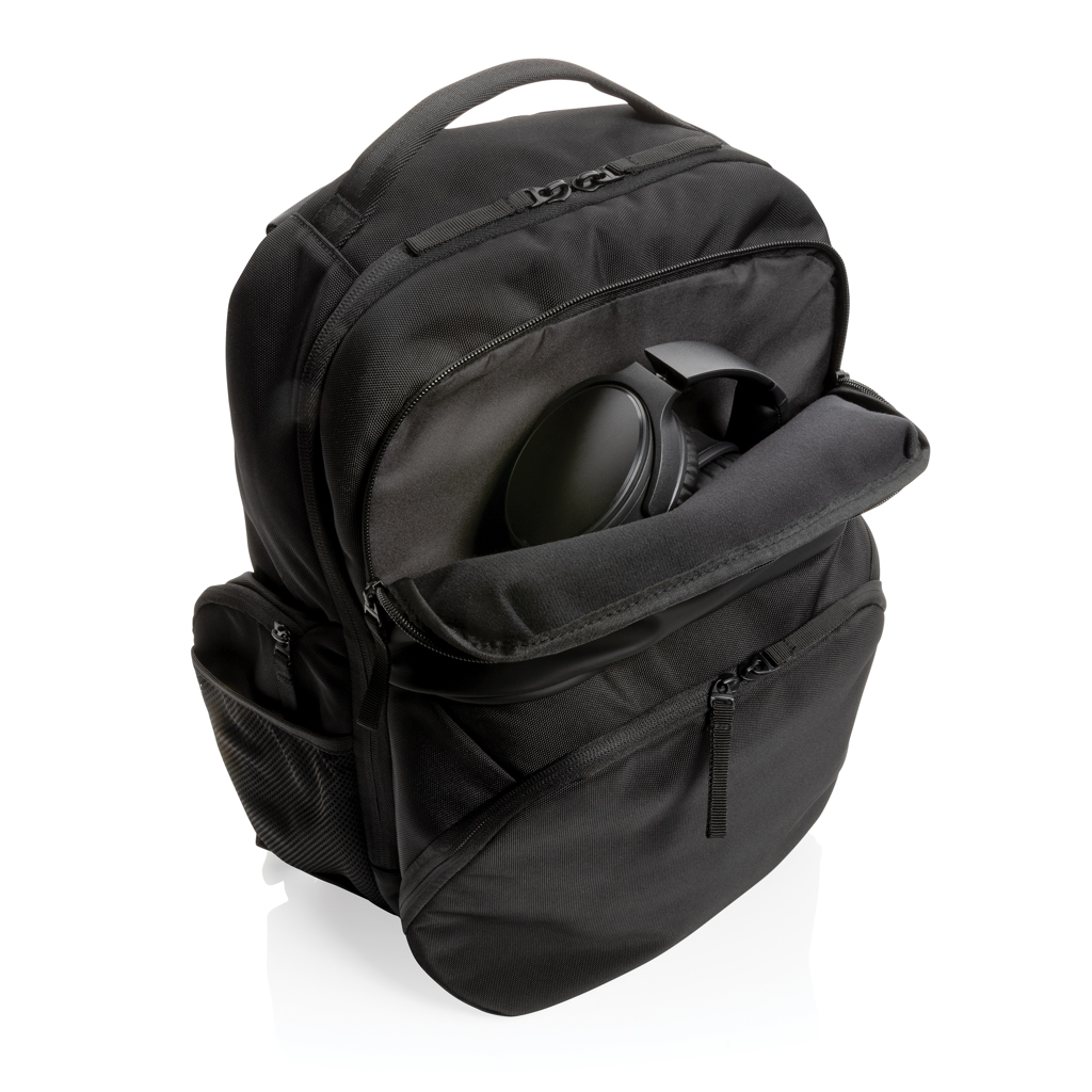 Swiss Peak RPET Commuter Backpack 15,6 Zoll - Perfekter Werbeartikel mit Logo