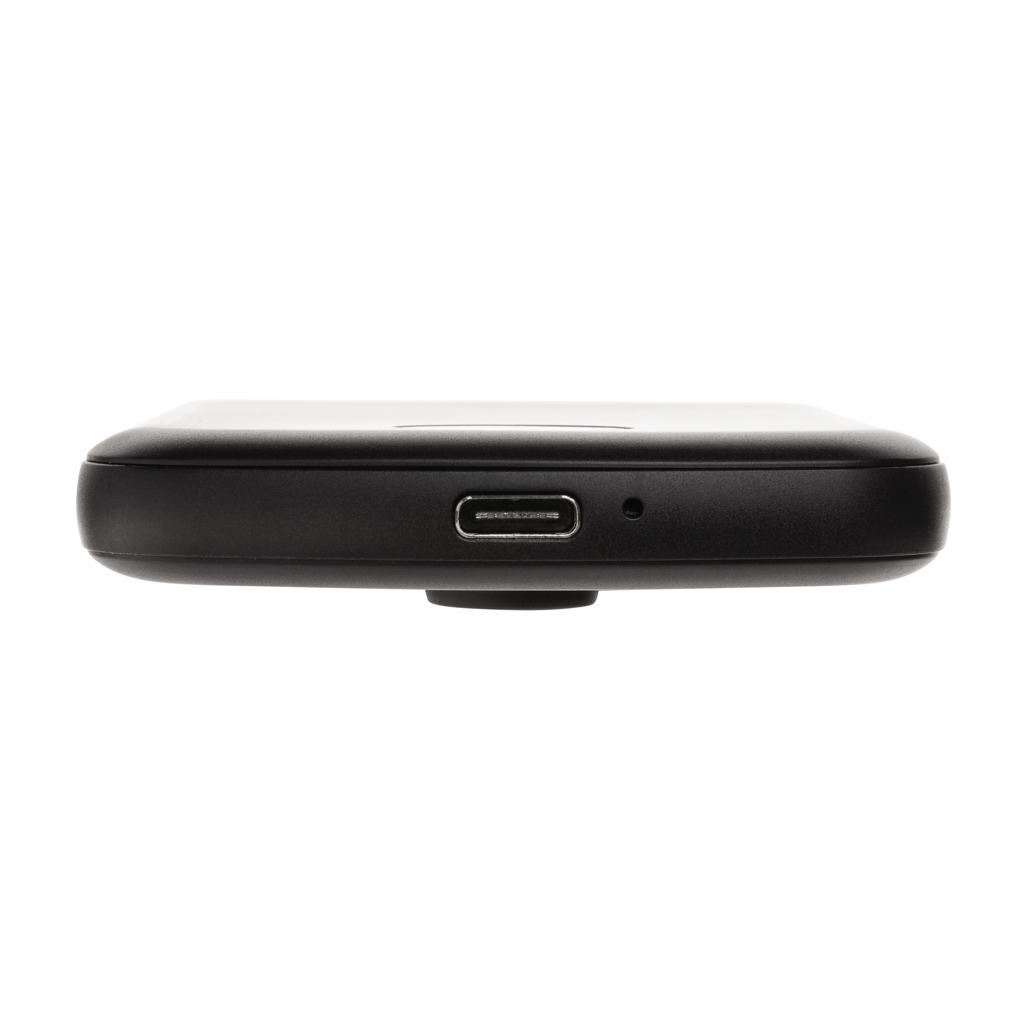 XD Collection MagBoost 5.000 mAh Magnet-Powerbank mit 15 W Wireless Charging, RCS-recyceltes ABS, bedruckbar