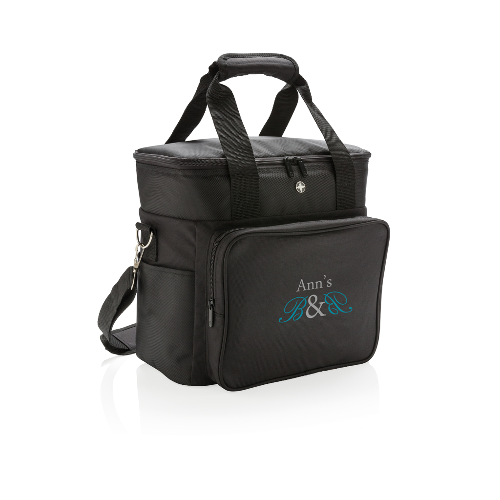 Swiss Peak Kühltasche aus 1680D Polyester für 20 Dosen (mit Logo bedruckbar) Swiss Peak Kühltasche aus 1680D Polyester für 20 Dosen (mit Logo bedruckbar)