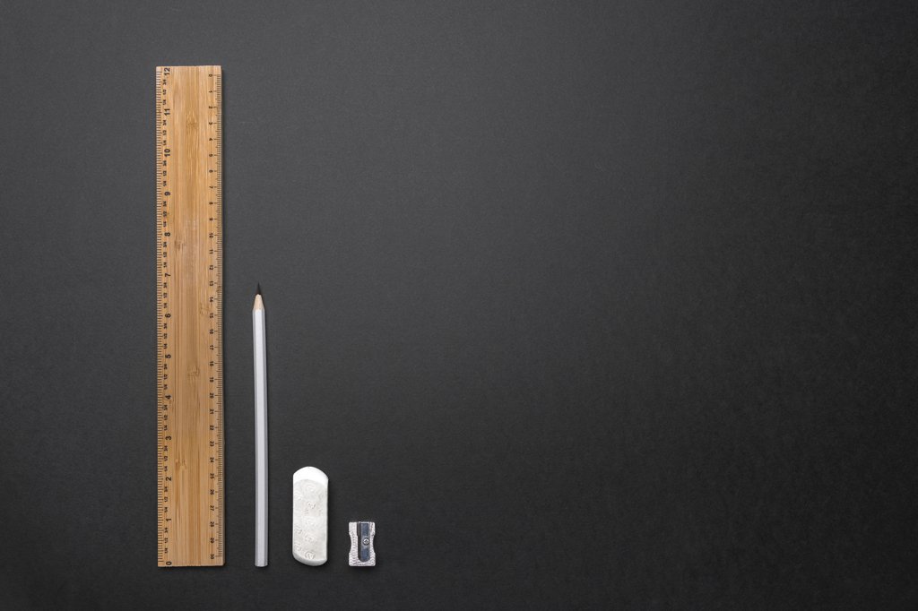 Timberson Bambuslineal 30 cm aus FSC®-Bambus, doppelseitig — XD Collection