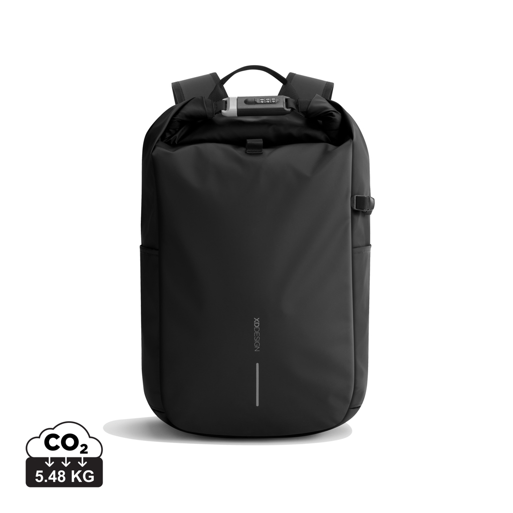 XD Design Urban Anti-Diebstahl-Rucksack mit 16-Zoll-Laptopfach, recyceltes Polyester