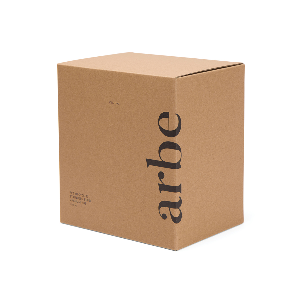 VINGA Arbe RCS Isolierkanne 1200 ml aus recyceltem Edelstahl – mit Lasergravur oder Tampondruck VINGA Arbe RCS Isolierkanne 1200 ml aus recyceltem Edelstahl – mit Lasergravur oder Tampondruck