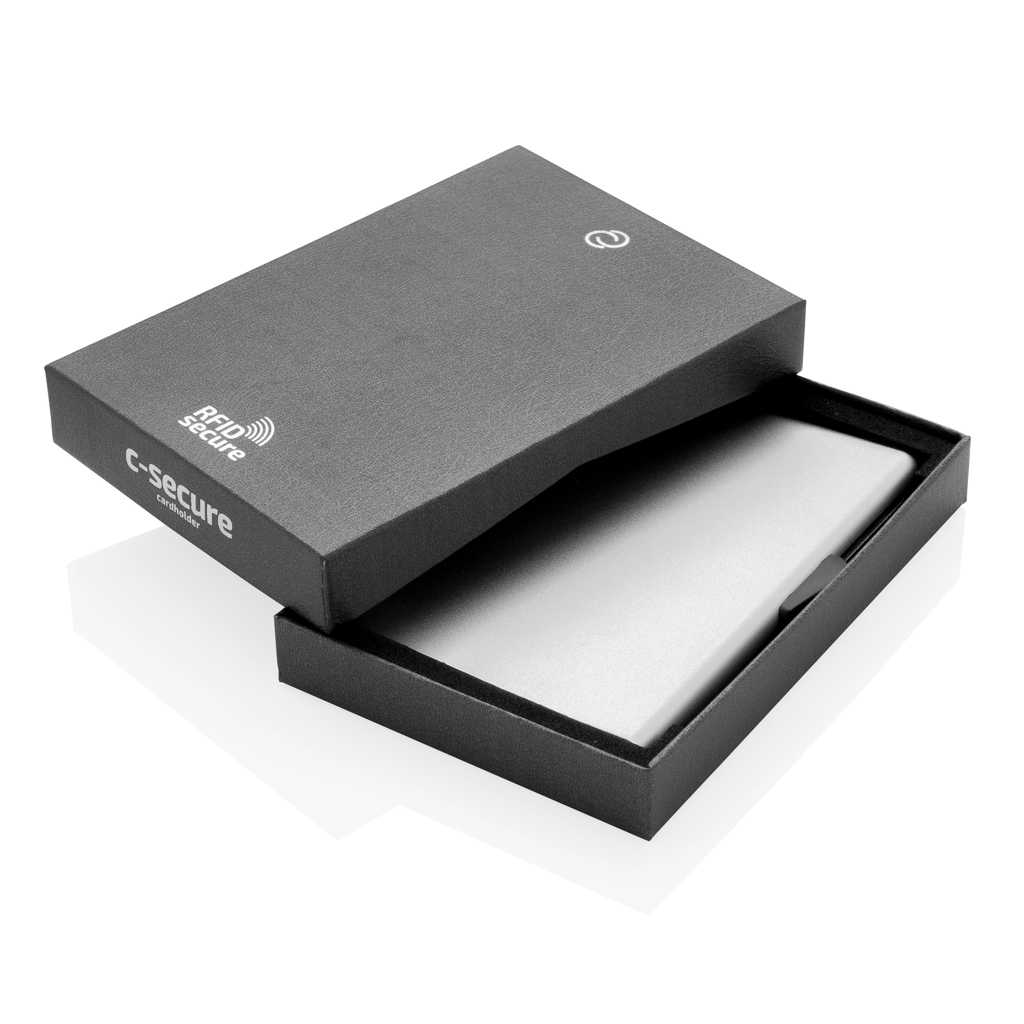 C-Secure RFID Kartenhalter aus Aluminium für bis zu 7 Karten C-Secure RFID Kartenhalter aus Aluminium für bis zu 7 Karten