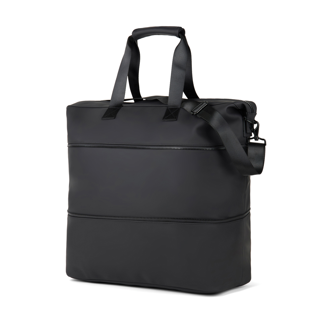 VINGA Baltimore RCS erweiterbare Wochenendtasche mit Logo bedrucken