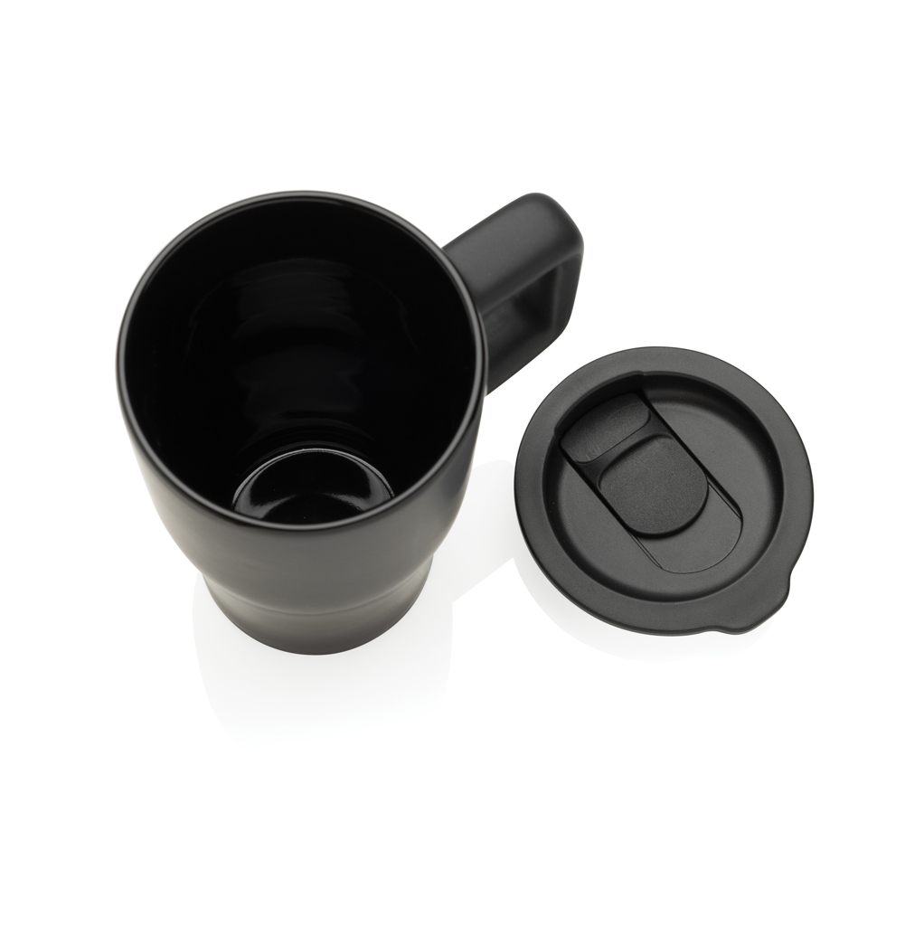 Keramik Luxe Quencher 490 ml Henkelbecher (XD Collection) – bedruckbar mit Logo