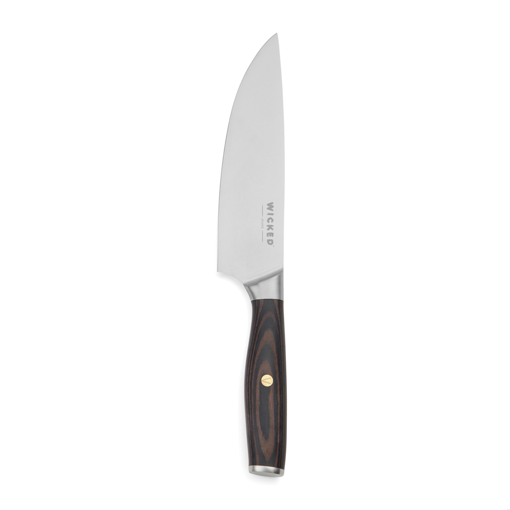 VINGA Tara Chefmesser aus 5Cr15Mov-Edelstahl mit Pakkaholz-Griff, mit Lasergravur veredelbar VINGA Tara Chefmesser aus 5Cr15Mov-Edelstahl mit Pakkaholz-Griff, mit Lasergravur veredelbar