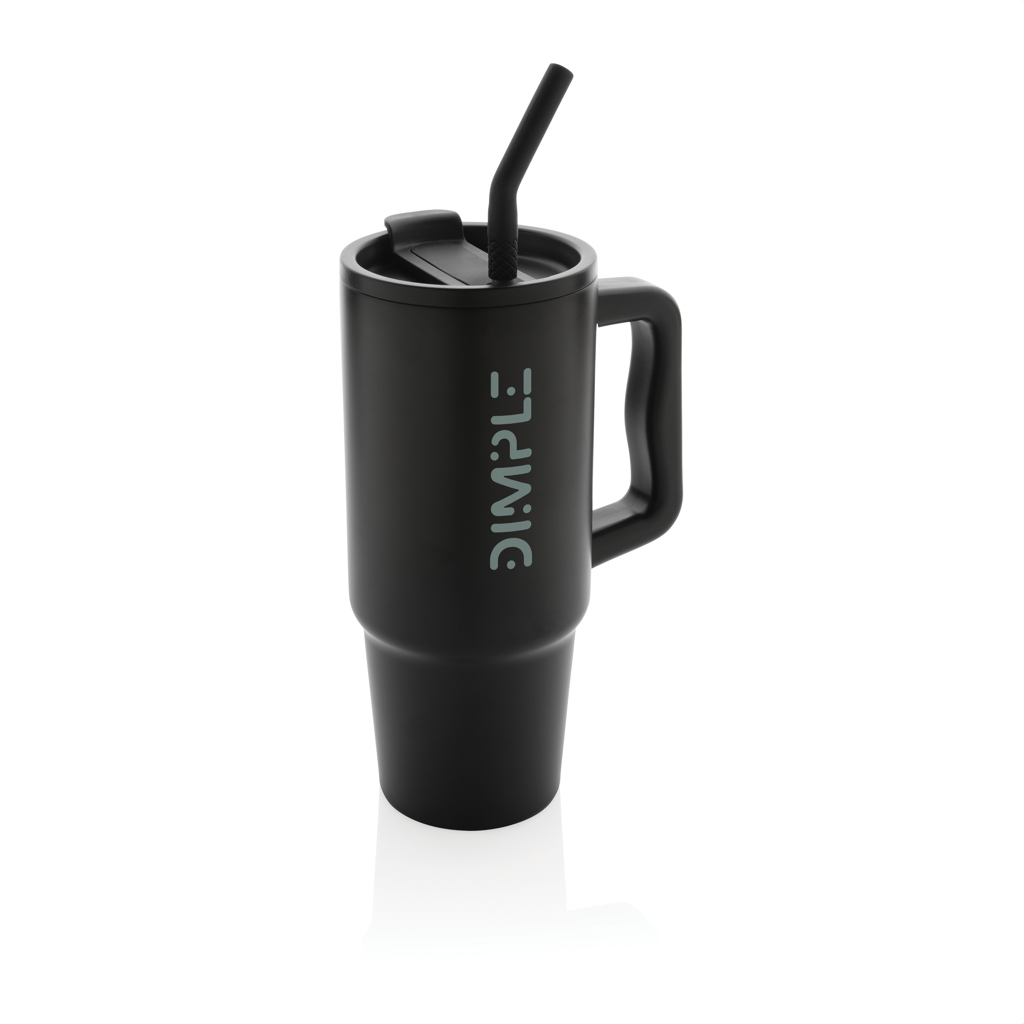XD Collection Embrace Deluxe Thermobecher 900 ml aus RCS-recyceltem Edelstahl, gravur- und druckfähig XD Collection Embrace Deluxe Thermobecher 900 ml aus RCS-recyceltem Edelstahl, gravur- und druckfähig