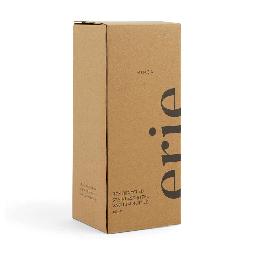 Erie 450ml RCS Stahlflasche – Elegantes Eventgeschenk mit Logo Erie 450ml RCS Stahlflasche – Elegantes Eventgeschenk mit Logo