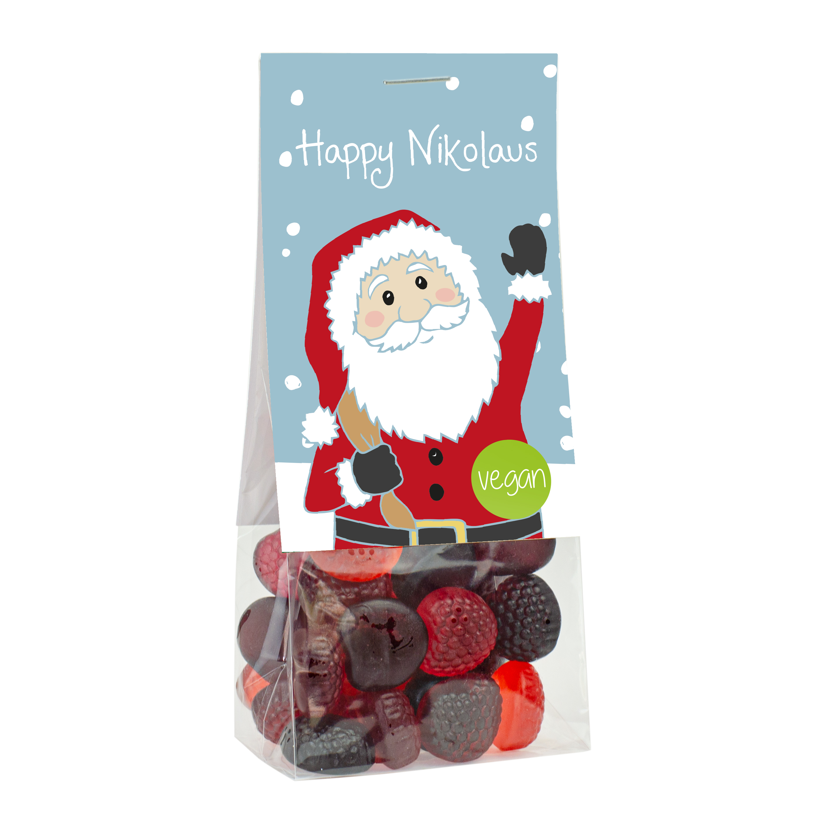 Naschbeutel Happy Nikolaus Naschbeutel Happy Nikolaus