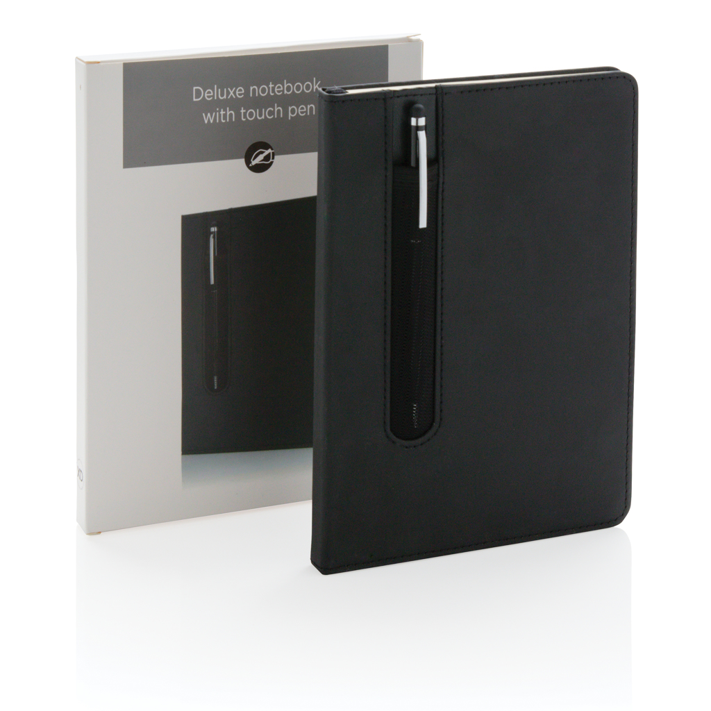 A5 PU-Notizbuch mit Metall-Stylus-Stift, XD Collection (lasergravierbar) A5 PU-Notizbuch mit Metall-Stylus-Stift, XD Collection (lasergravierbar)